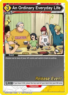 An Ordinary Everyday Life (Release Event)