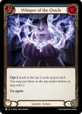 Whisper of the Oracle (Blue)