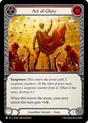 Act of Glory (Red)