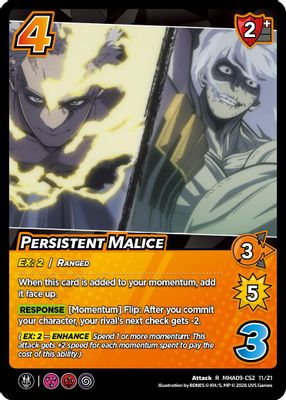 Persistent Malice