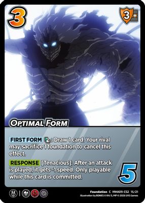 Optimal Form