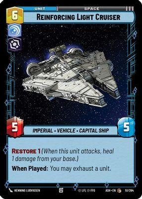 Reinforcing Light Cruiser