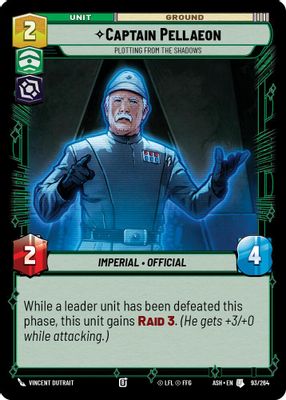 Captain Pellaeon - Plotting from the Shadows