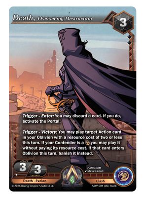 Death, Overseeing Destruction