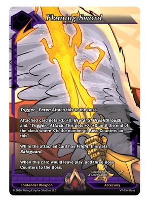 Flaming Sword