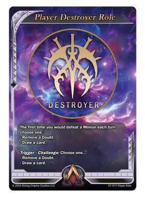Player Destroyer Role Card