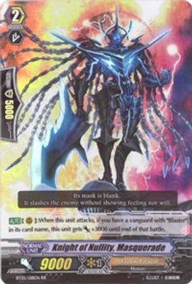 Knight of Nullity, Masquerade