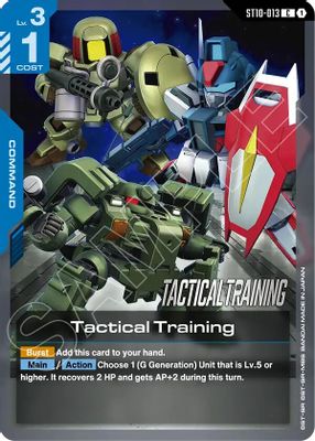 Tactical Training