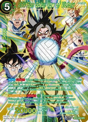 SS4 Son Goku, Vow of Victory (SPR)