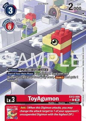 ToyAgumon (Box Topper)