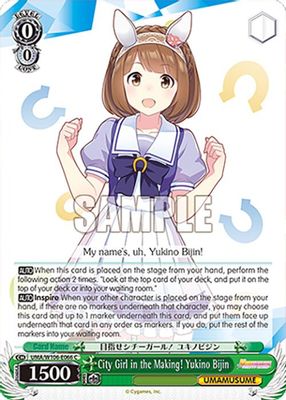City Girl in the Making! Yukino Bijin