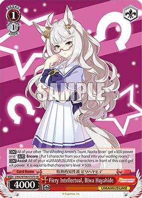 Fiery Intellectual, Biwa Hayahide (SR)