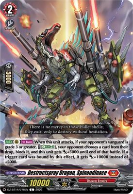 Destructspray Dragon, Spinoodinace