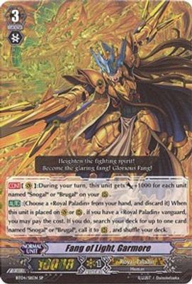 Fang of Light, Garmore (SP)
