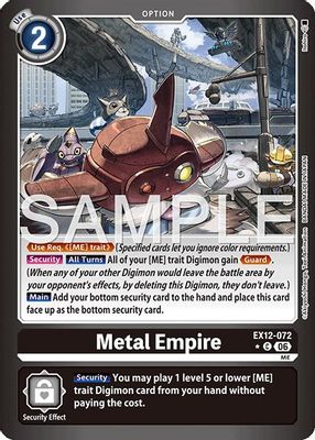 Metal Empire (Limited Foil)