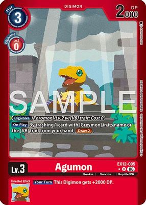 Agumon (Limited Foil)