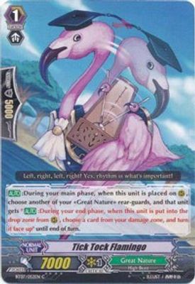 Tick Tock Flamingo
