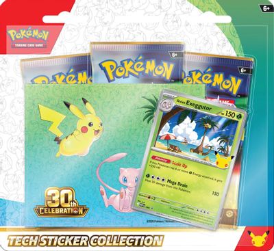 Pokémon TCG 30th Celebration - Tech Sticker Collection