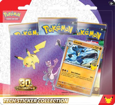 Pokémon TCG 30th Celebration - Tech Sticker Collection thumbnail 2