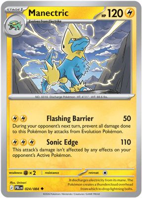 Manectric card