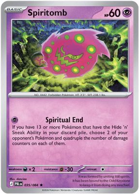 Spiritomb card