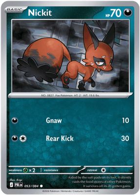 Nickit card