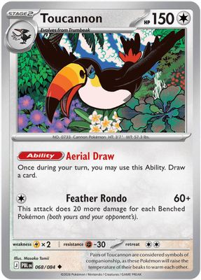 Toucannon card