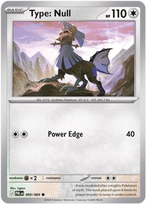 Type: Null card
