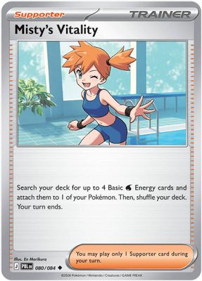 Misty's Vitality card