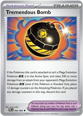 Tremendous Bomb card