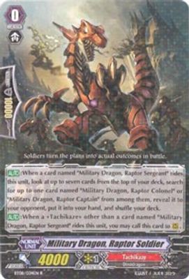 Military Dragon, Raptor Soldier