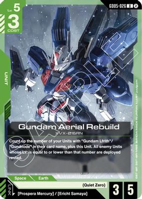 Gundam Aerial Rebuild
