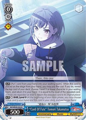 Card Of Fate Tomori Takamatsu