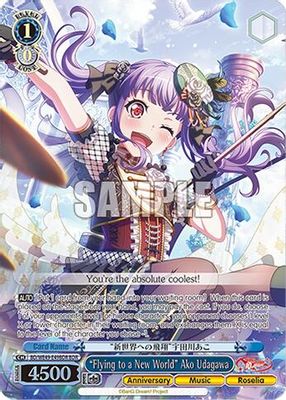 "Flying to a New World" Ako Udagawa (BDR)