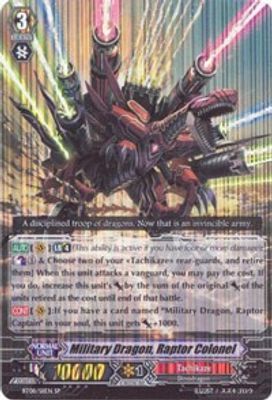 Military Dragon, Raptor Colonel (SP)