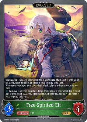 Free-Spirited Elf (Evolved)