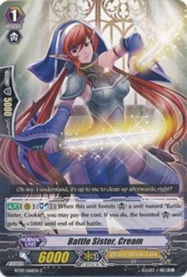 Battle Sister, Cream