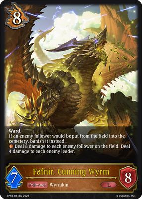 Fafnir, Cunning Wyrm