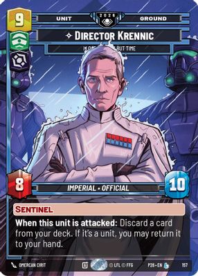 Director Krennic - I Lose Nothing But Time (Prize Wall) (Foil)