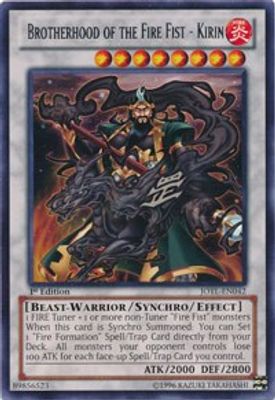 Brotherhood of the Fire Fist - Kirin