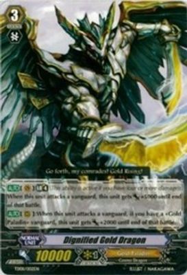 Dignified Gold Dragon