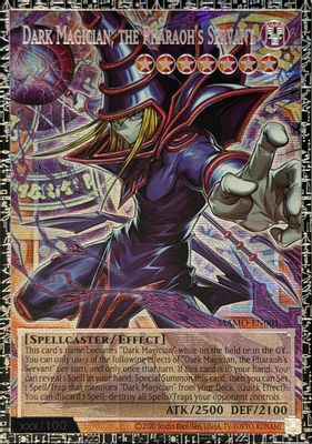 Dark Magician, the Pharaoh's Servant (GMR) card