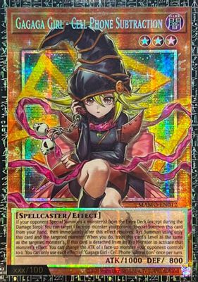 Gagaga Girl - Cell Phone Subtraction (GMR) card