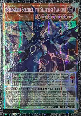 Astrograph Sorcerer, the Starfrost Magician (GMR) card