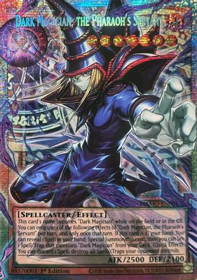Dark Magician, the Pharaoh's Servant (Starlight Rare)  (Extended Art) card