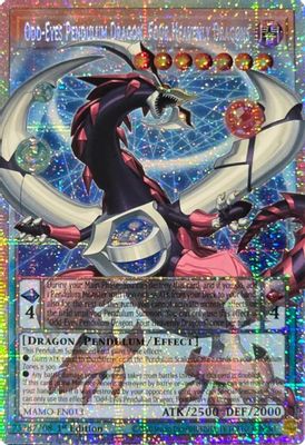 Odd-Eyes Pendulum Dragon, Four Heavenly Dragons (Starlight Rare) (Extended Art) card