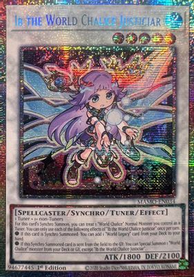 Ib the World Chalice Justiciar (Starlight Rare) card