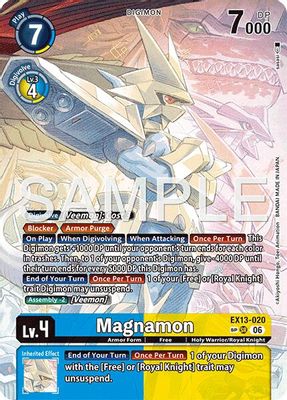 Magnamon (SP) card