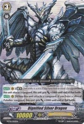 Dignified Silver Dragon (Non-Holo)