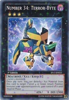 Number 34: Terror-Byte (Starfoil)